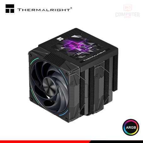 THERMALRIGHT PHANTOM SPIRIT 120 VISION EVO BLACK ARGB PANTALLA LCD 3.95" COOLER CPU REFRIGERACION AIRE COMPATIBLE AMD/INTEL