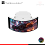 THERMALRIGHT RAINBOW VISION 360 TURBO ARGB WHITE PANTALLA OLED CURVO 6.67" COOLER CPU REFRIGERACION AIRE COMPATIBLE AMD/INTEL