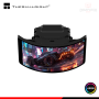 THERMALRIGHT RAINBOW VISION 360 TURBO ARGB BLACK PANTALLA OLED CURVO 6.67" COOLER CPU REFRIGERACION AIRE COMPATIBLE AMD/INTEL