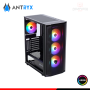 CASE ANTRYX RX-270 BLACK ARGB SIN FUENTE VIDRIO TEMPLADO MID TOWER (PN:AC-RX270KFR)