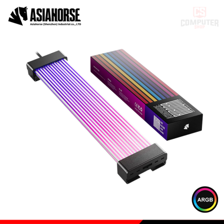 CABLE DE EXTENSION ASIAHORSE AURORA PRO ARGB 3x8 PINES 260MM (PN:X004D0CLBP MJ-BL-8PIN-3-US)