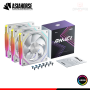 COOLER PARA CASE ASIAHORSE AMICI PRO WHITE ARGB 120MM PACKx3 (PN:X004LKT9BH-AMICIPro-White-3PACK-R-US)