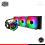 COOLER MASTER MASTERLIQUID 360 CORE II ARGB COOLER CPU REFRIGERACION LIQUIDA COMPATIBLE AMD/INTEL (PN:MLW-D36M-A18PA-R1)