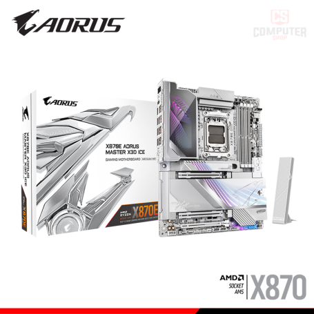PLACA AORUS X870E MASTER X3D ICE ATX DDR5 AMD AM5