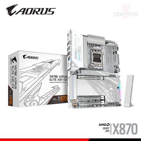 PLACA AORUS X870E ELITE X3D ICE ATX DDR5 AMD AM5
