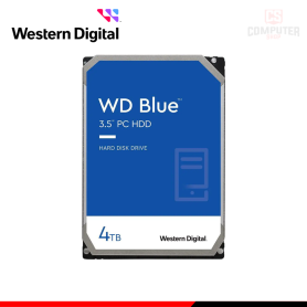 DISCO DURO PC 4TB WESTERN DIGITAL BLUE 256MB 5400RPM FORMATO 3.5"