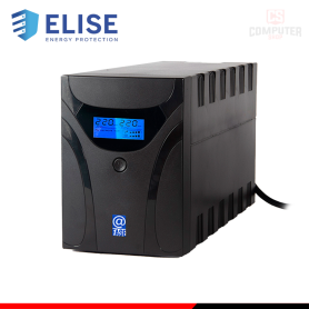 UPS INTERACTIVA ELISE FASE AUR-2200-LCD-USB 2200VA/1200W PUERTO INTELIGENTE USB-HID