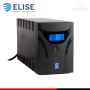 UPS INTERACTIVA ELISE FASE AUR-2200-LCD-USB 2200VA/1200W PUERTO INTELIGENTE USB-HID