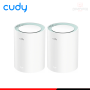 SISTEMA WI-FI 6 MESH CUDY M1500 GIGABIT AX1500 (2-PACK)