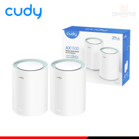 SISTEMA WI-FI 6 MESH CUDY M1500 GIGABIT AX1500 (2-PACK)