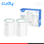 SISTEMA WI-FI 6 MESH CUDY M1500 GIGABIT AX1500 (2-PACK)