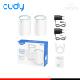 SISTEMA WI-FI 6 MESH CUDY M1500 GIGABIT AX1500 (2-PACK)