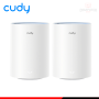 SISTEMA WI-FI MESH CUDY M1200 AC1200 (2-PACK)