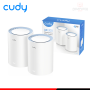 SISTEMA WI-FI MESH CUDY M1200 AC1200 (2-PACK)