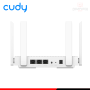 ROUTER WI-FI MESH CUDY WR1300E 03 PUERTOS GIGABIT ETHERNET AC1200