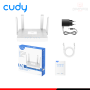 ROUTER WI-FI MESH CUDY WR1300E 03 PUERTOS GIGABIT ETHERNET AC1200