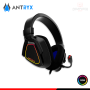 AUDIFONOS ANTRYX GH-850 BLACK RGB CON MICROFONO SONIDO 7.1 VIRTUAL CONEXIÓN USB (PN:AGH-850BK7RV)