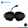 AUDIFONOS ANTRYX GH-850 BLACK RGB CON MICROFONO SONIDO 7.1 VIRTUAL CONEXIÓN USB (PN:AGH-850BK7RV)