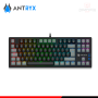 TECLADO ANTRYX MK840L BLACK GRAY RAINBOW SWITCH BLUE MECANICO WIRED USB (PN:AMK-840LKGBLR1-SP)