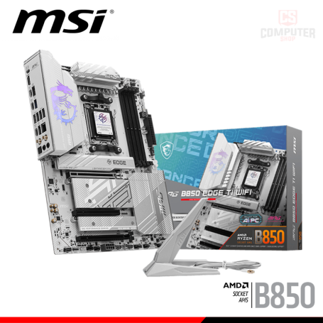PLACA MSI MPG B850 EDGE TI WIFI ATX DDR5 AMD AM5 (PN:911-7E62-001)