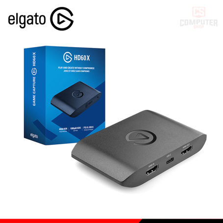 ELGATO HD60 X TARJETA DE CAPTURA DE VIDEO EXTERNA COMPATIBLE CON G-SYNC