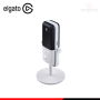 ELGATO MICROFONO WAVE:3 WHITE DE CONDENSADOR CONEXIÓN USB-C (PN:20MAB9901)