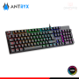 KIT ANTRYX GC-3100 BLACK RGB TECLADO MECANICO SWITCH BLUE USB + MOUSE WIRED USB (PN:AGC-3100KBL-SP)