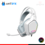 AUDIFONO ANTRYX ENIGMA SE WHITE RGB CON MICROFONO SONIDO 7.1 VIRTUAL CONEXIÓN USB (PN:AGH-7320WR7V)