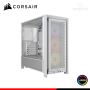CASE CORSAIR FRAME 4000D RS WHITE ARGB SIN FUENTE VIDRIO TEMPLADO MID TOWER (PN:CC-9011297-WW)