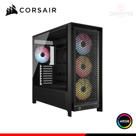 CASE CORSAIR FRAME 5000D RS BLACK ARGB SIN FUENTE VIDRIO TEMPLADO MID TOWER (PN:CC-9011309-WW)