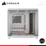 CASE CORSAIR AIR 5400 RS-R WHITE ARGB SIN FUENTE VIDRIO TEMPLADO MID TOWER TRIPLE CAMARA (PN:CC-9011319-WW)