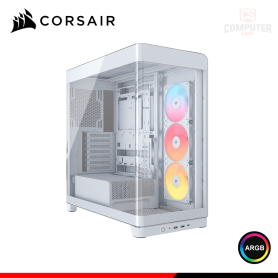 CASE CORSAIR FRAME 4500X RS-R WHITE ARGB SIN FUENTE VIDRIO TEMPLADO PANORAMICO MID TOWER (PN:CC-9011315-WW)