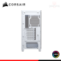 CASE CORSAIR FRAME 4500X RS-R WHITE ARGB SIN FUENTE VIDRIO TEMPLADO PANORAMICO MID TOWER (PN:CC-9011315-WW)