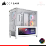 CASE CORSAIR FRAME 4000D LCD RS WHITE ARGB PANTALLA TACTIL 14.5" SIN FUENTE VIDRIO TEMPLADO MID TOWER (PN:CC-9011314-WW)