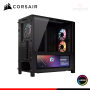 CASE CORSAIR FRAME 4000D LCD RS BLACK ARGB PANTALLA TACTIL 14.5" SIN FUENTE VIDRIO TEMPLADO MID TOWER (PN:CC-9011326-WW)