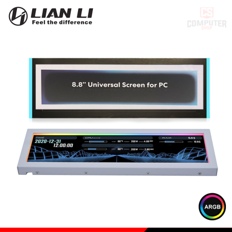 LIAN LI US88V1 WHITE PANTALLA UNIVERSAL IPS LCD 8.8" (PN:SM088V)