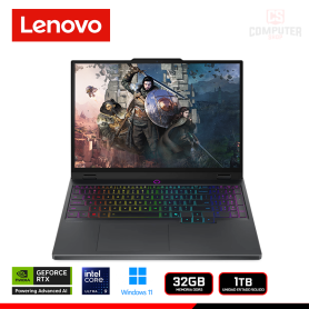 LAPTOP LENOVO LEGION PRO 5 16IAX10 GEFORCE RTX 5070 8GB GDDR7/CORE ULTRA 9-275HX/16" OLED WQXGA/32GB DDR5/SSD 1TB/WINDOWS 11