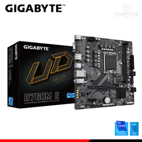 PLACA GIGABYTE B760M E M.ATX DDR5 LGA 1700 (PN:9MB76ME5-00-G10)