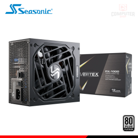FUENTE DE PODER SEASONIC VERTEX PX-1000 BLACK 1000W 80 PLUS PLATINUM FULL MODULAR (PN:12102PXAFS)