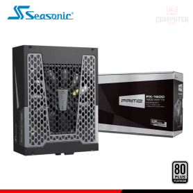 FUENTE DE PODER SEASONIC PRIME PX-1600 BLACK 1600W 80 PLUS PLATINUM FULL MODULAR (PN:SSR-1600PD2)