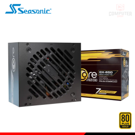 FUENTE DE PODER SEASONIC CORE GX-850 V2 BLACK 850W 80 PLUS GOLD MODULAR (PN:SRP-CGX851-A5A32SF)