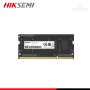 MEMORIA 8GB DDR4 SODIMM HIKSEMI BUS 2666MHZ (PN:HSC408S26Z1 8G)