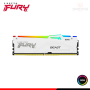 MEMORIA 16GB DDR5 KINGSTON FURY BEAST WHITE INTEL XMP BUS 5200MHz (PN:KF552C40BWA-16)