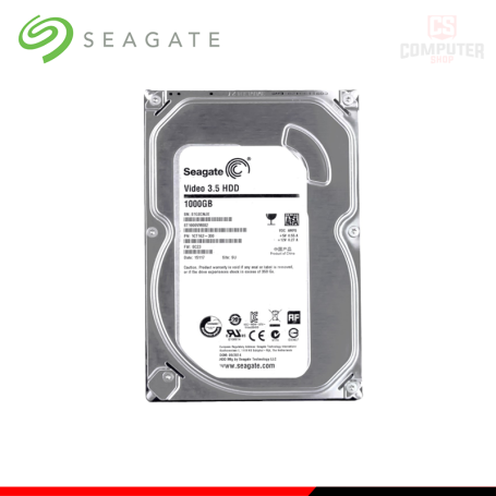 DISCO DURO VIGILANCIA 1TB SEAGATE PIPELINE 64MB 5900RPM FORMATO 3.5" (PN:1SD102-500)