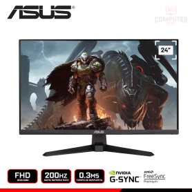 MONITOR ASUS TUF GAMING VG249Q5A 24" FHD 1920x1080/200HZ/0.03MS/FREESYNC PREMIUM/COMPATIBLE NVIDIA G-SYNC (PN:90LM0C60-B011I1)