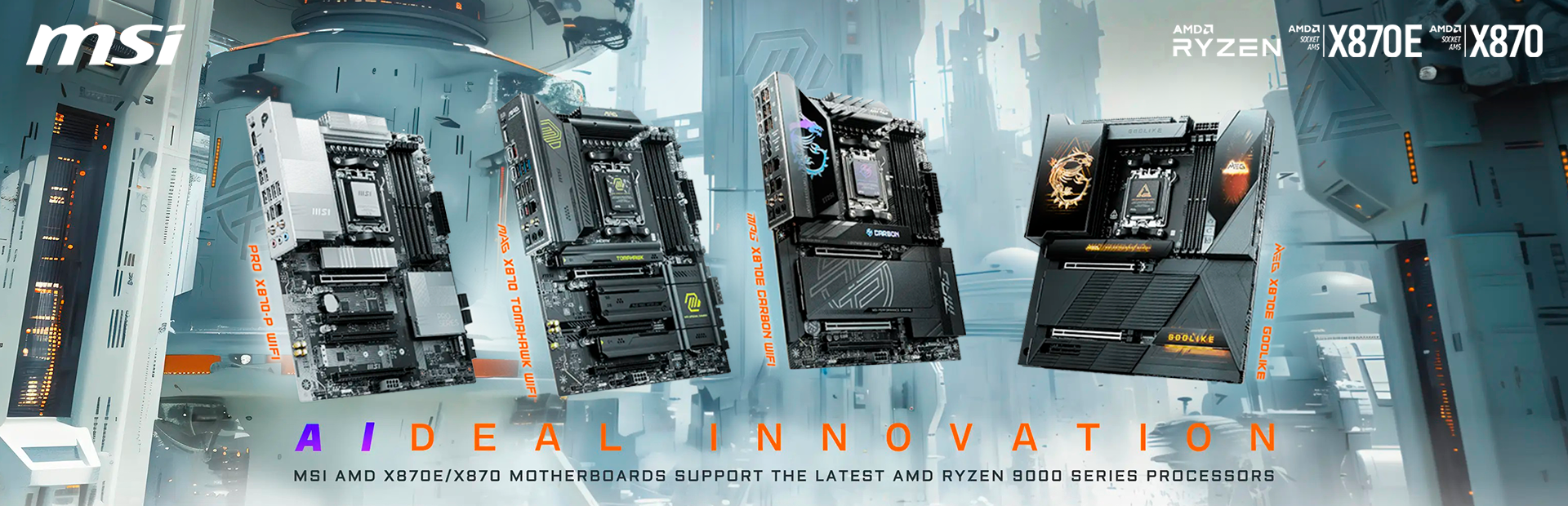 MOTHERBOARD MSI SERIE X870 COMPUTER SHOP