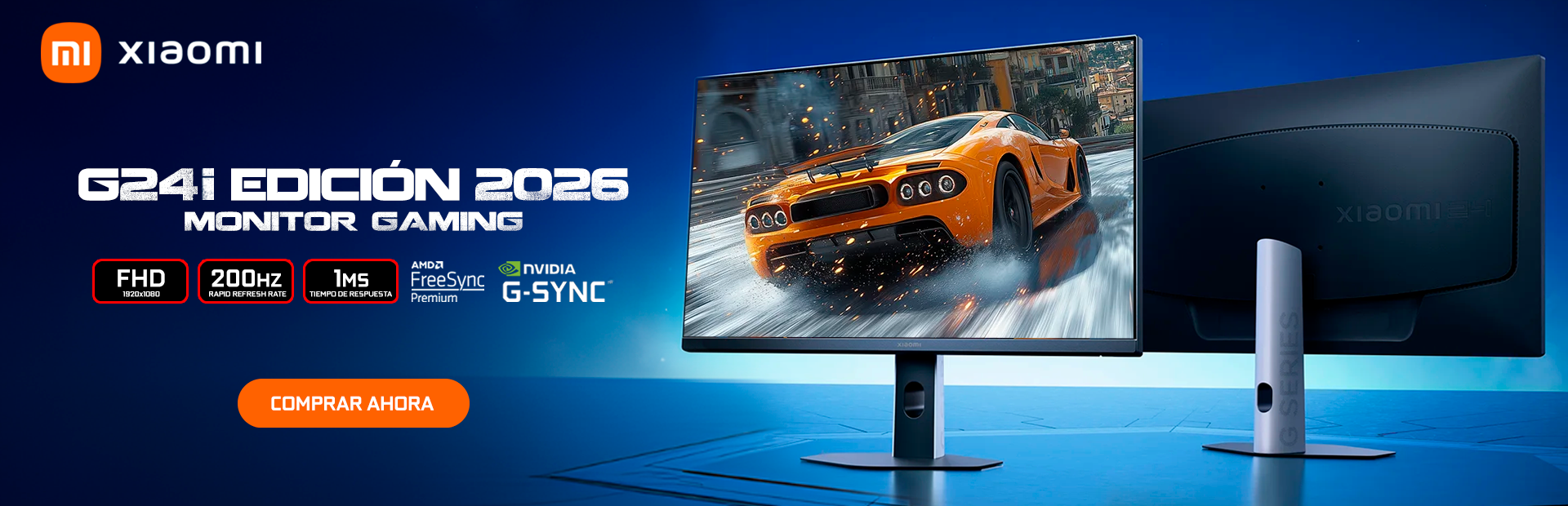 MONITOR XIAOMI GAMING G24i EDICION 2026 COMPUTER SHOP