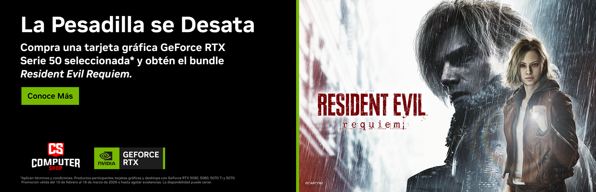 NVIDIA RESIDENT EVIL REQUIEM COMPUTER SHOP