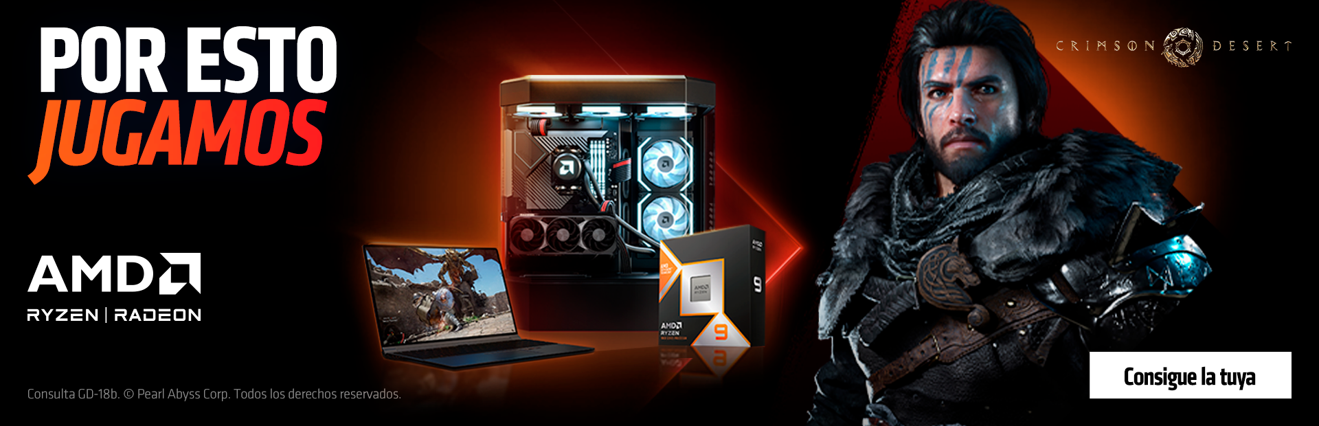 POR ESTO JUGAMOS AMD RYZEN CRIMSON DESERT COMPUTER SHOP